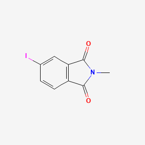 molecular formula C9H6INO2 B8581228 4-iodo-N-methylphthalimide 