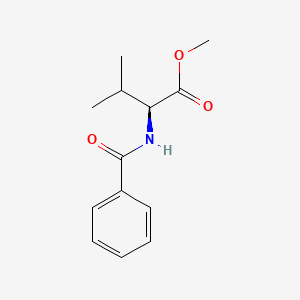 molecular formula C13H17NO3 B8581312 N-Benzoyl-L-valine methyl ester 