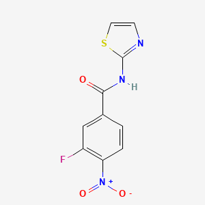 4-Nitro-3-fluoro-N-thiazol-2-yl-benzamide