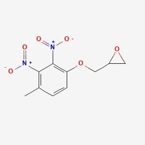 2-[(4-Methyl-2,3-dinitrophenoxy)methyl]oxirane