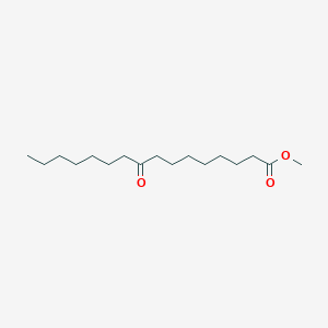 molecular formula C17H32O3 B8581702 Methyl 9-oxo-hexadecanoate 