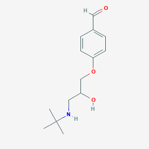 4-[3-(tert-Butylamino)-2-hydroxypropoxy]benzaldehyde