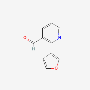 2-(Furan-3-yl)nicotinaldehyde