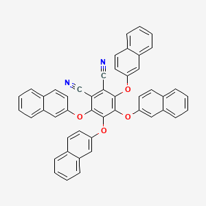 3,4,5,6-Tetrakis[(naphthalen-2-yl)oxy]benzene-1,2-dicarbonitrile