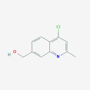 (4-Chloro-2-methyl-quinolin-7-yl)-methanol