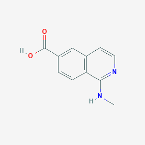 1-(Methylamino)isoquinoline-6-carboxylic acid
