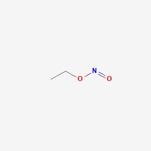 molecular formula C2H5NO2 B085821 亚硝酸乙酯 CAS No. 109-95-5