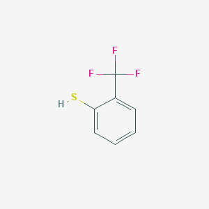 molecular formula C7H5F3S B085822 2-(Trifluoromethyl)benzenethiol CAS No. 13333-97-6