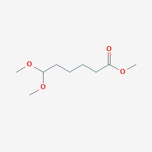 molecular formula C9H18O4 B8582273 Methyl 6,6-dimethoxyhexanoate 