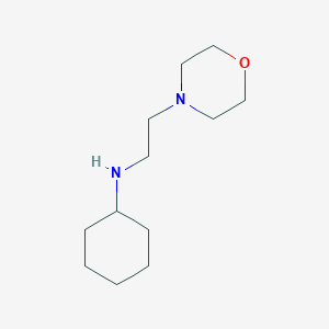 molecular formula C12H24N2O B8582311 Cyclohexyl-(2-morpholin-4-yl-ethyl)-amine 