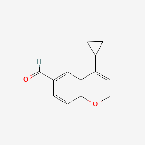 4-cyclopropyl-2H-chromene-6-carbaldehyde