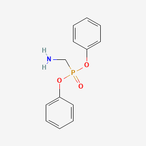 molecular formula C13H14NO3P B8582360 Diphenyl (aminomethyl)phosphonate 