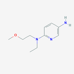 N2-ethyl-N2-(2-methoxy-ethyl)-pyridine-2,5-diamine