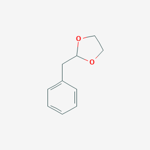 molecular formula C10H12O2 B085829 2-Benzyl-1,3-dioxolane CAS No. 101-49-5