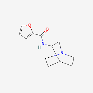 N-(1-azabicyclo[2.2.2]octan-3-yl)furan-2-carboxamide