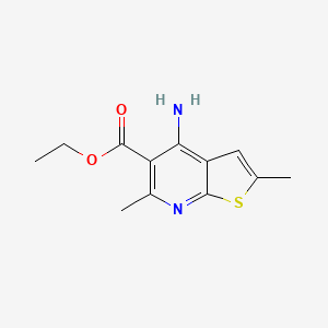 Ethyl 4-amino-2,6-dimethylthieno[2,3-b]pyridine-5-carboxylate