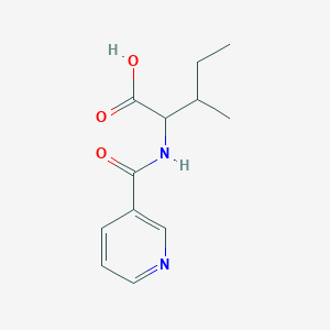 3-Methyl-2-[pyridine-3-carbonyl-amino]-pentanoic acid