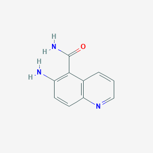 6-Amino-quinoline-5-carboxylic acid amide