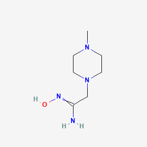 N-hydroxy-2-(4-methylpiperazin-1-yl)ethanimidamide