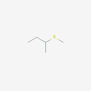 molecular formula C5H12S B085833 仲丁基甲硫醚 CAS No. 10359-64-5