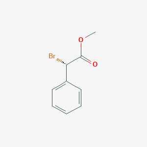 molecular formula C9H9BrO2 B8583348 (S)-Bromophenylacetic acid methyl ester 