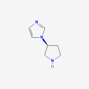 (S)-1-(Pyrrolidin-3-YL)-1H-imidazole