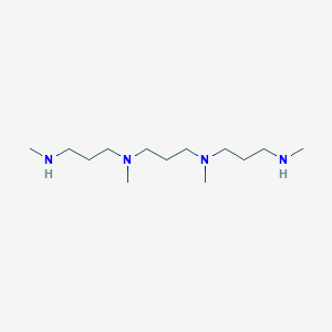 B085834 6,10-Dimethyl-2,6,10,14-tetraazapentadecane CAS No. 123-67-1