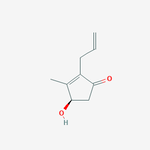 (R)-4-hydroxy-3-methyl-2-(2-propenyl)-2-cyclopenten-1-one