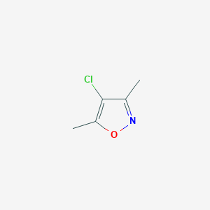 molecular formula C5H6ClNO B085836 4-Chloro-3,5-dimethylisoxazole CAS No. 10557-86-5