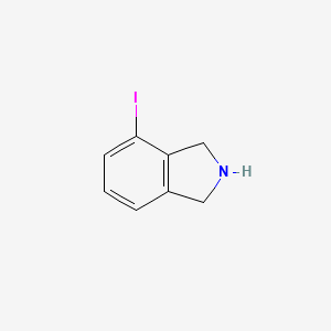 molecular formula C8H8IN B8583646 4-IODOISOINDOLINE 