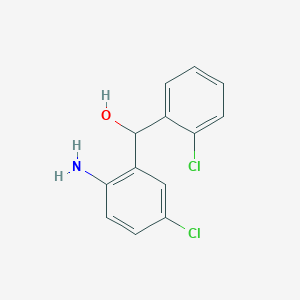 (2-Amino-5-chlorophenyl)(2-chlorophenyl)methanol