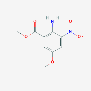 Methyl 2-amino-5-methoxy-3-nitrobenzoate