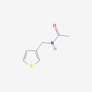 N-(thiophen-3-ylmethyl)acetamide