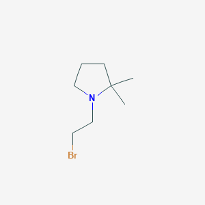 1-(2-Bromoethyl)-2,2-dimethylpyrrolidine