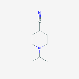 molecular formula C9H16N2 B8583838 1-Isopropyl-4-cyanopiperidine 