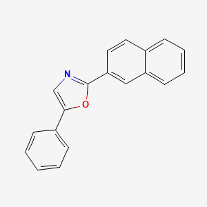 2-(Naphthalen-2-yl)-5-phenyl-1,3-oxazole