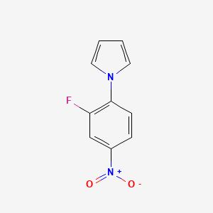 3-Fluoro-1-nitro-4-(1H-pyrrol-1-yl)benzene