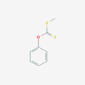 molecular formula C8H8OS2 B085839 Dithiocarbonic acid O-phenyl S-methyl ester CAS No. 13509-30-3