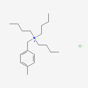 N,N-Dibutyl-N-[(4-methylphenyl)methyl]butan-1-aminium chloride