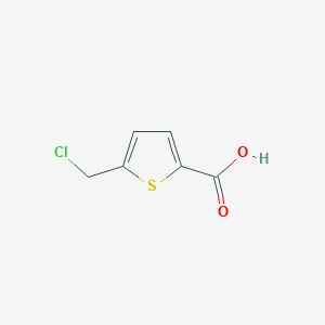 molecular formula C6H5ClO2S B8584174 5-Chloromethyl-2-thienylcarboxylic acid 