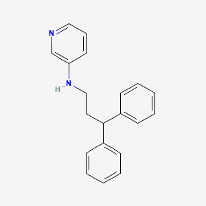 molecular formula C20H20N2 B8584226 N-(3,3-diphenylpropyl)pyridin-3-amine 