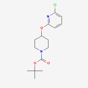 Tert-butyl 4-((6-chloropyridin-2-yl)oxy)piperidine-1-carboxylate