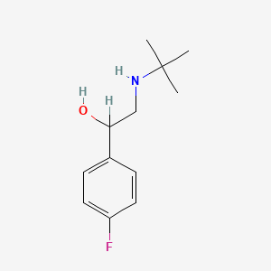 1-(4-Fluorophenyl)-2-tertiarybutylamino-1-ethanol