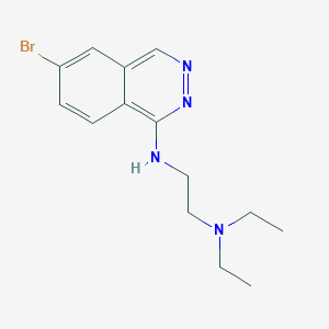 6-bromo-N-(2-(diethylamino)ethyl)phthalazin-1-amine