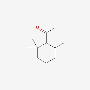 Ethanone, 1-(2,2,6-trimethylcyclohexyl)-, cis-