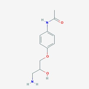 n-(4-{[(2Rs)-3-amino-2-hydroxypropyl]oxy}phenyl)acetamide