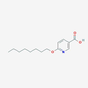 3-Pyridinecarboxylic acid, 6-(octyloxy)-