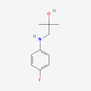 N-(4-Fluorophenyl)-N-(2-hydroxy-2-methylpropyl)amine