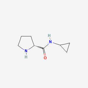 (R)-N-Cyclopropylpyrrolidine-2-carboxamide