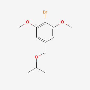 2-Bromo-5-(isopropoxymethyl)-1,3-dimethoxybenzene